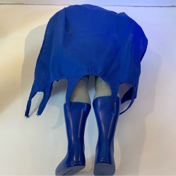 Batman 1988 DC Comics Action Figure Black Gray Yellow & Blue 15 inches tall - Picture 6 of 16